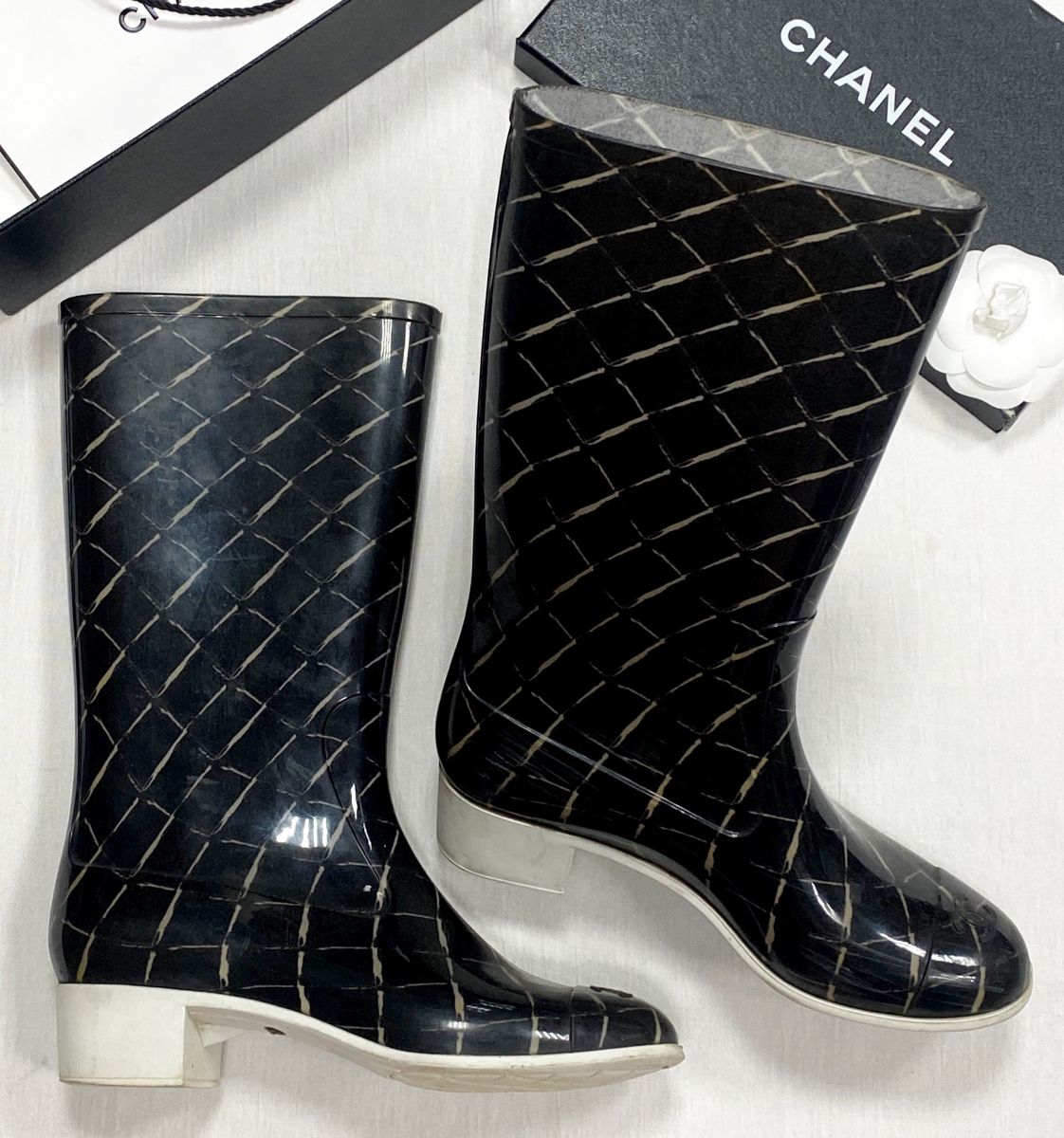Сапоги Chanel размер 39 цена 10 959 руб