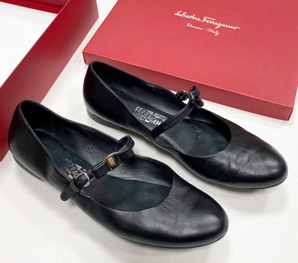 Балетки Salvatore Ferragamo размер 39.5 цена 12 524 руб