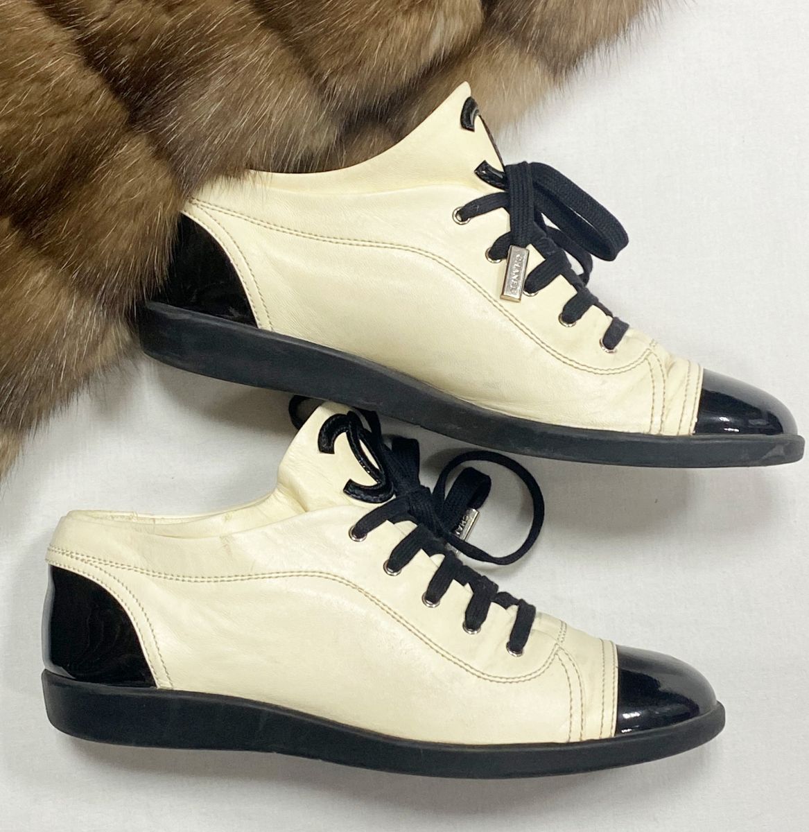 Кеды Chanel размер 39.5 цена 23 483 руб
