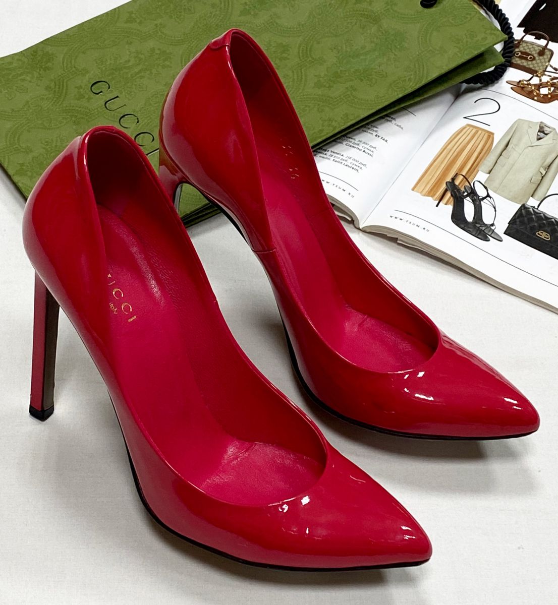 Туфли Gucci размер 36 цена 12 524 руб