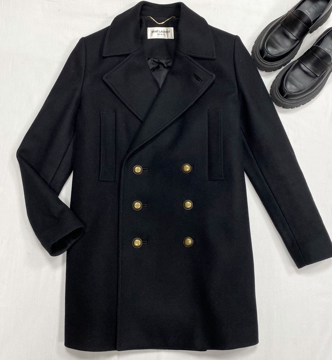 Бушлат Saint Laurent размер 42 цена 62 620 руб