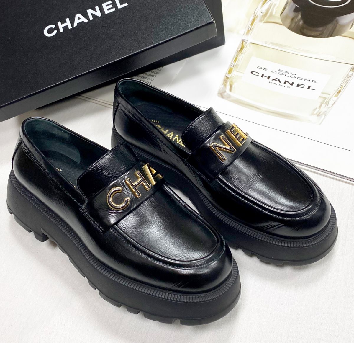 Лоферы Chanel размер 39 цена 109 585 руб