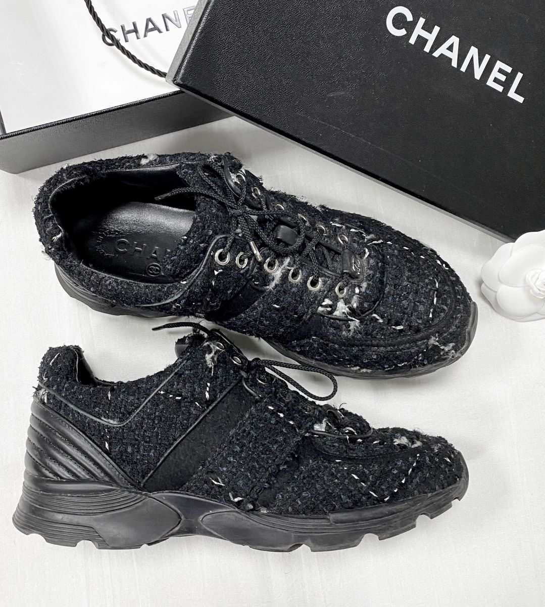 Кроссовки Chanel размер 38 цена 23 483 руб