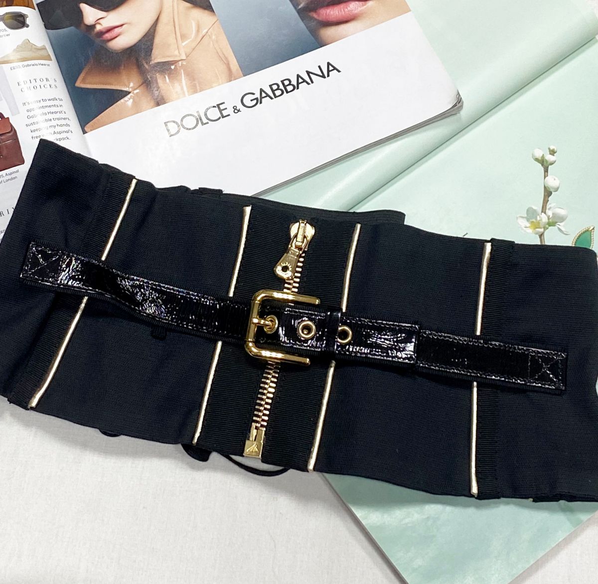 Корсет Dolce Gabbana размер 46 цена 7 828 руб