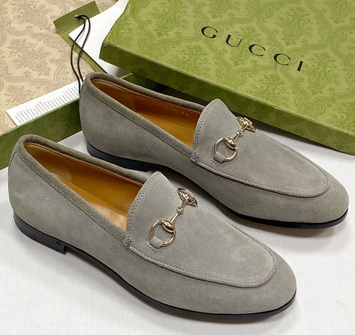 Лоферы /замша/ Gucci размер 36 цена 23 483 руб