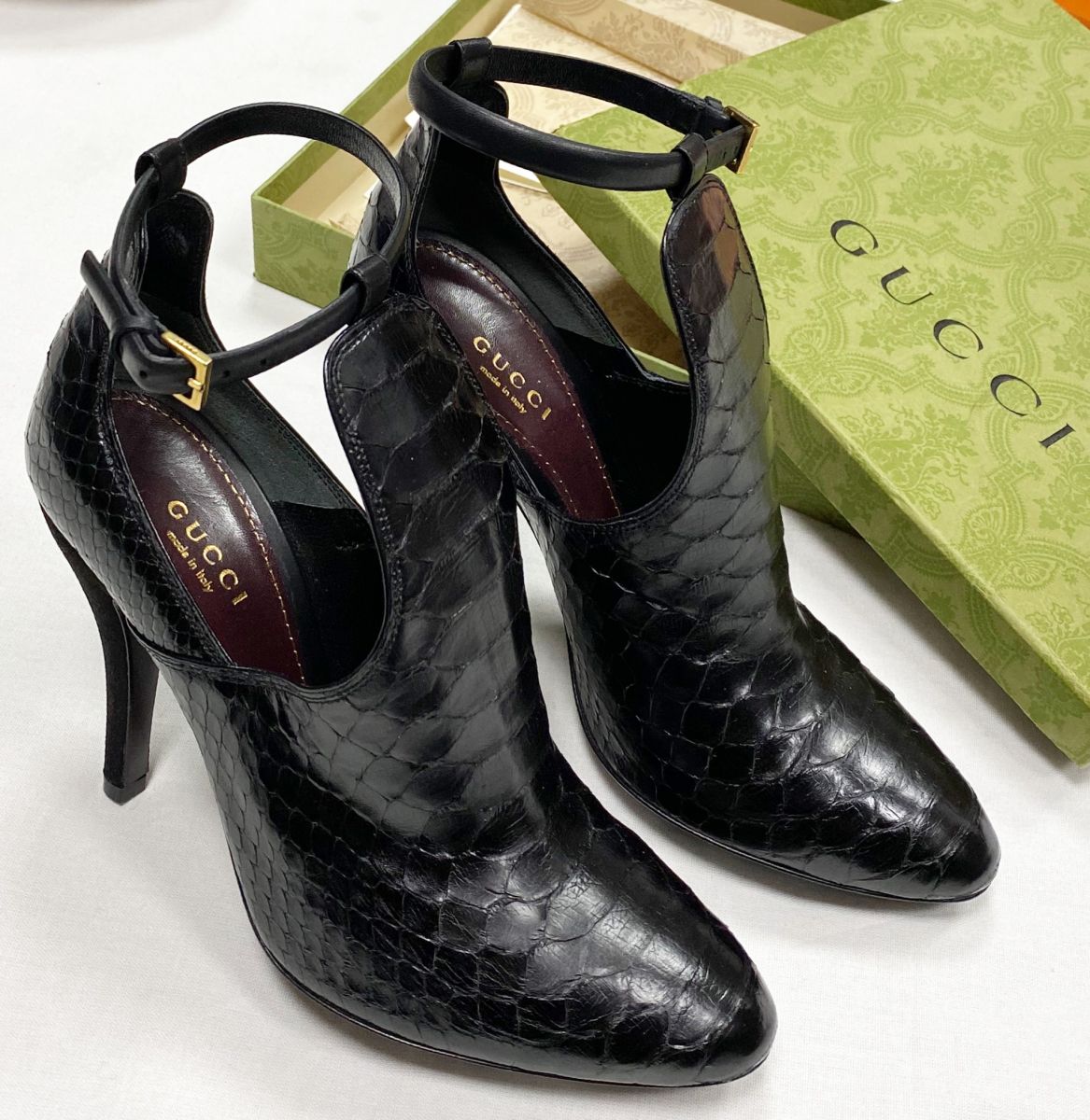 Ботильоны Gucci размер 37.5 цена 23 483 руб / новые /
