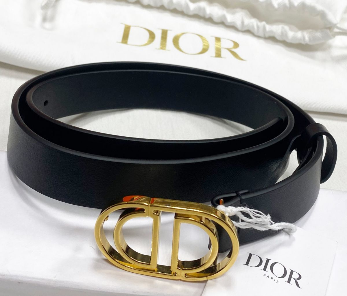 Ремень Christian Dior размер 80 цена 31 310 руб / новый с биркой /