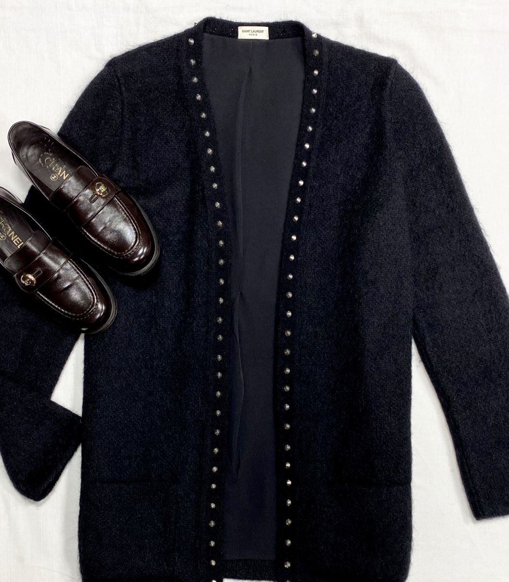 Кардиган Saint Laurent размер 42 цена 31 310 руб