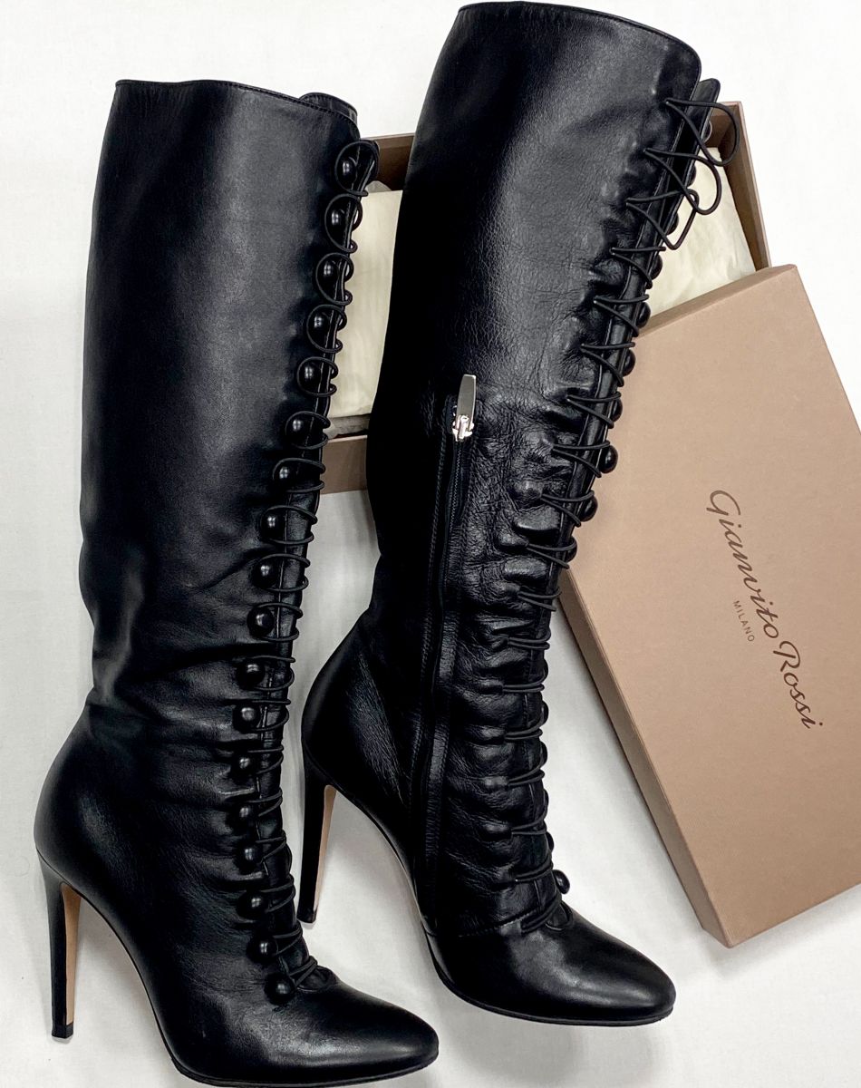 Сапоги Gianvito Rossi размер 37 цена 23 483 руб

