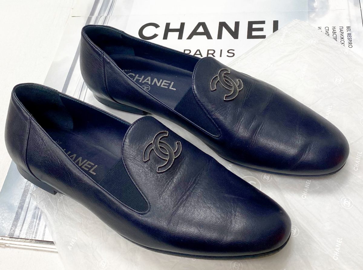 Лоферы Chanel размер 39.5 цена 62 620 руб