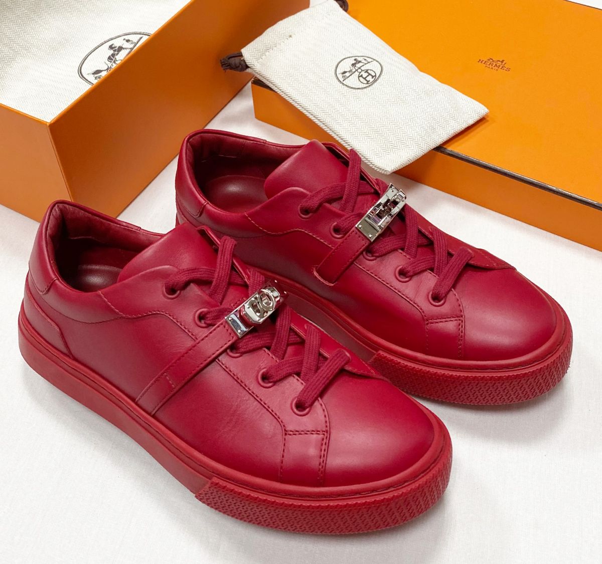 Кеды Hermès размер 38.5 цена 46 965 руб
