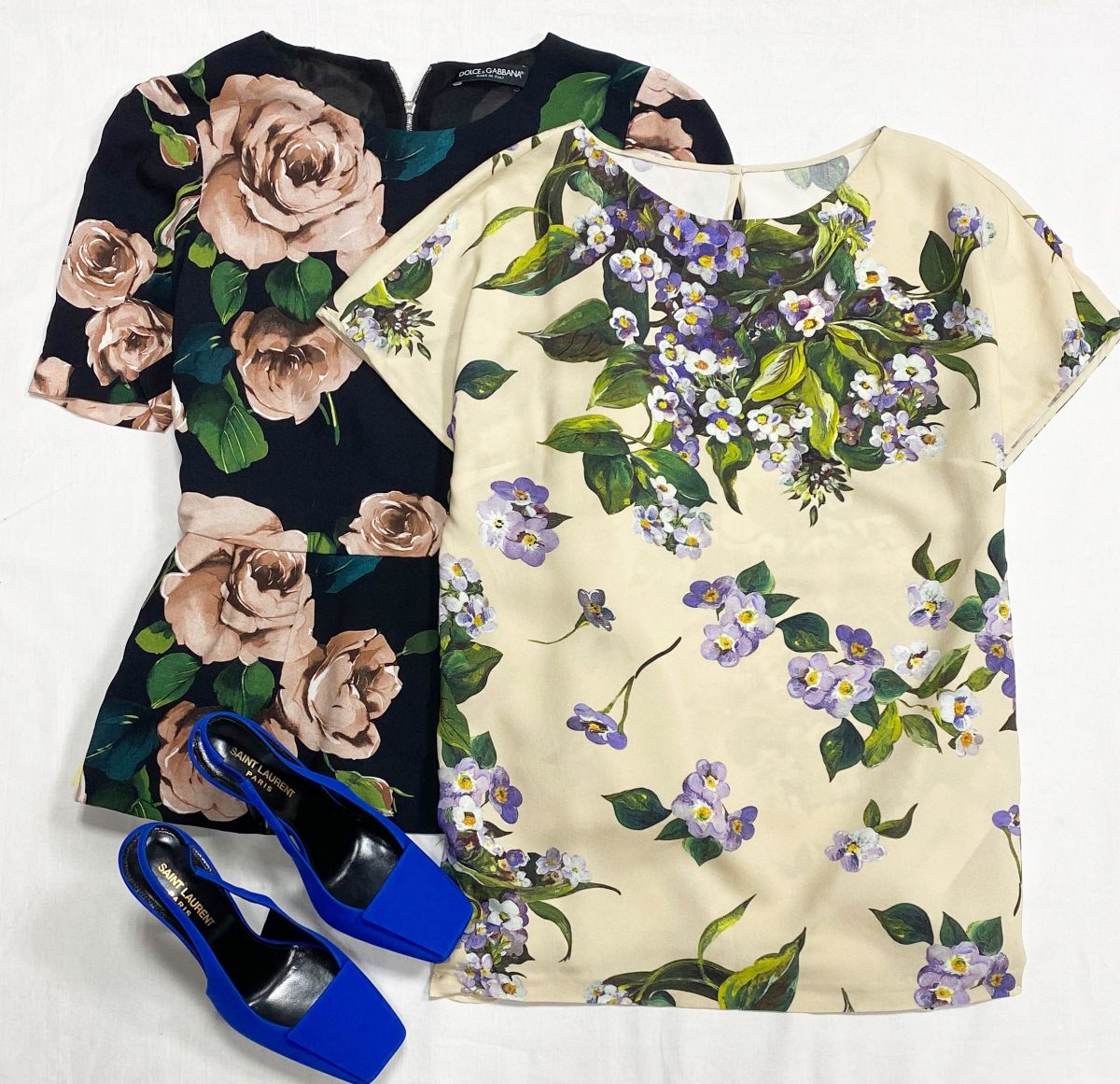 Кофты Dolce Gabbana размер 40/42 цена по 10 959 руб
Босоножки Saint Laurent размер 37.5 цена 39 138 руб