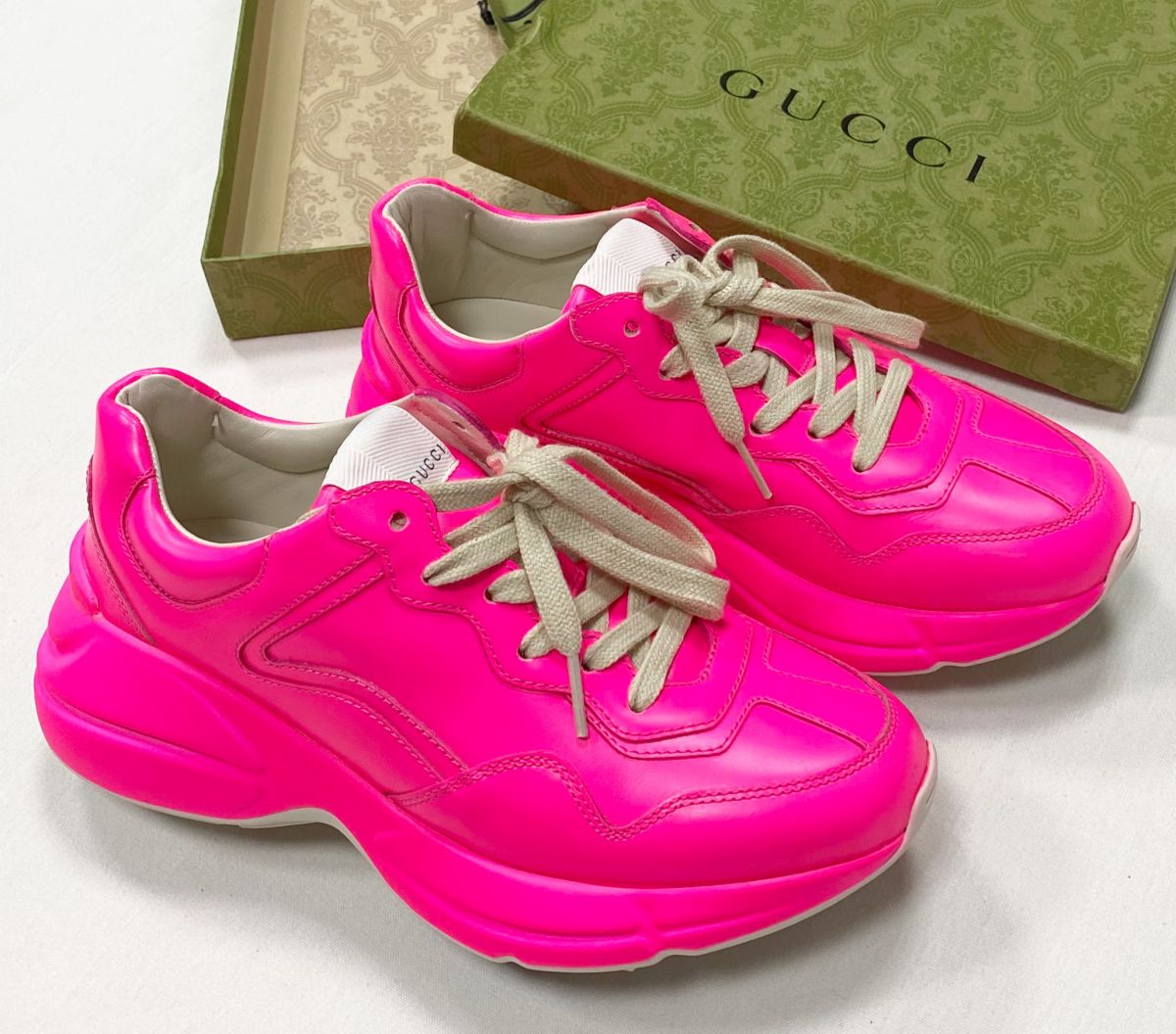 Кроссовки Gucci размер 36 цена 23 483 руб