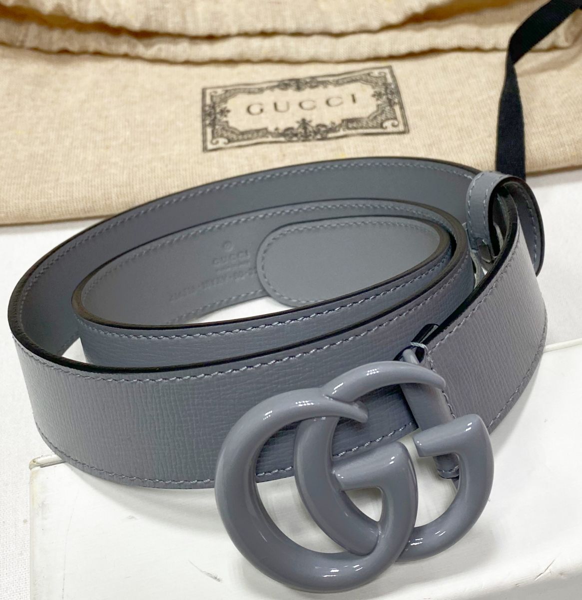 Ремень Gucci размер 80/32 цена 23 483 руб