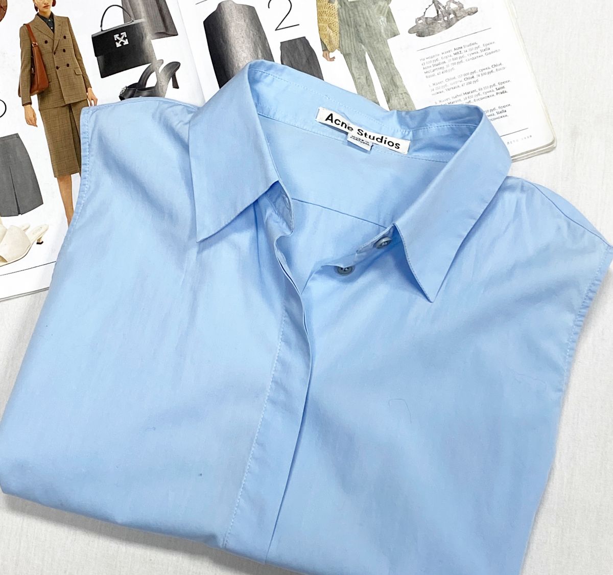 Топ Acne Studios размер 38 цена 7 828 руб
