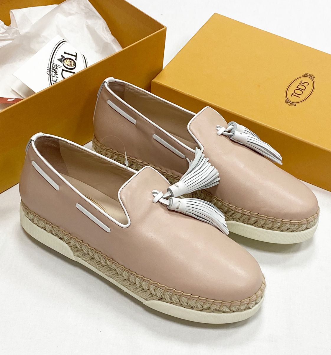 Эспадрильи Tod’s размер 37.5 цена 13 307 руб
