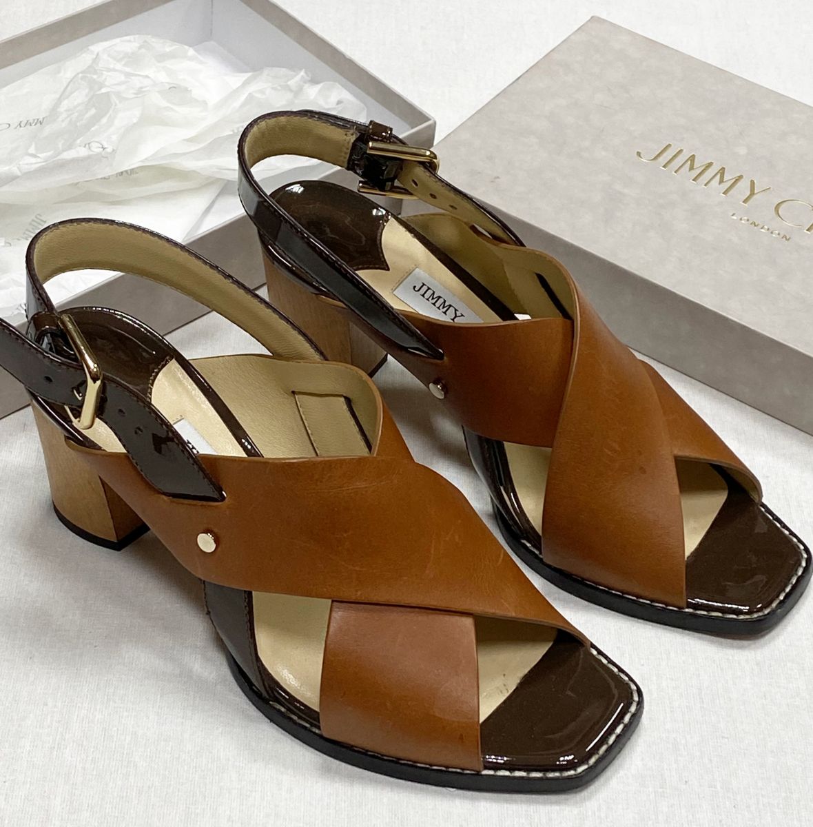 Босоножки Jimmy Choo размер 36.5 цена 15 655 руб
