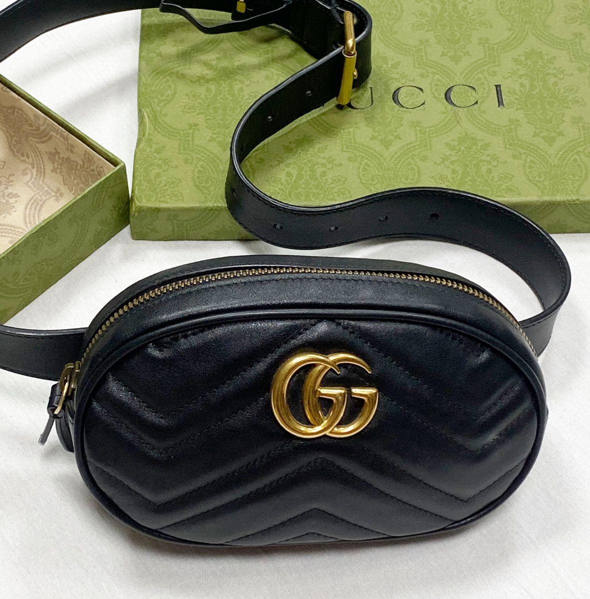 Сумочка Gucci размер 17/10 цена 23 483 руб 