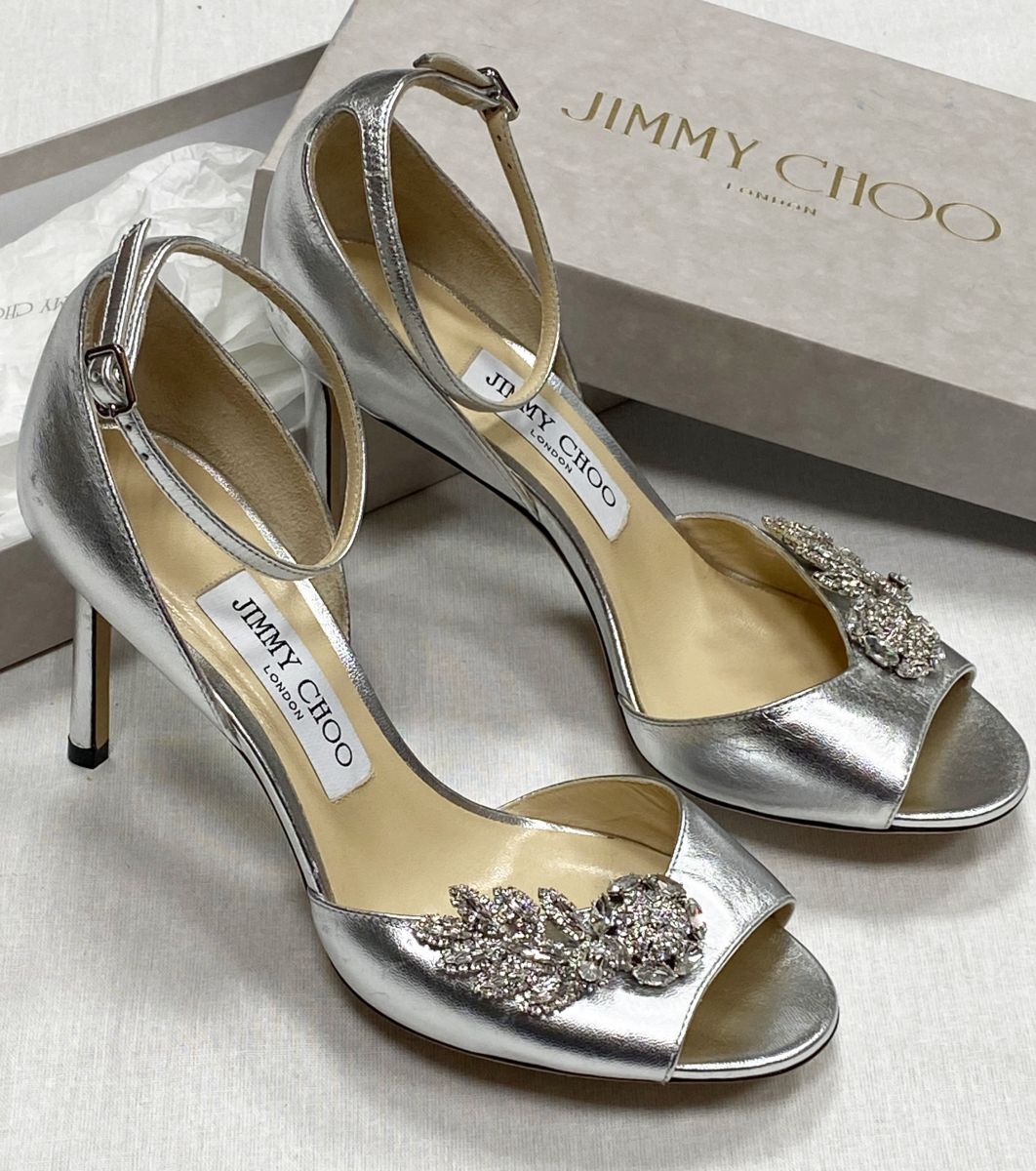 Босоножки Jimmy Choo размер 36.5 цена 12 524 руб