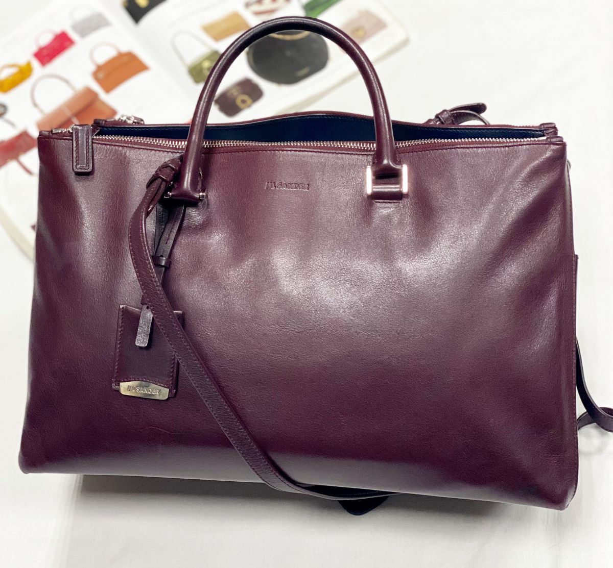 Сумка Jil Sander размер 38/25 цена 46 965 руб