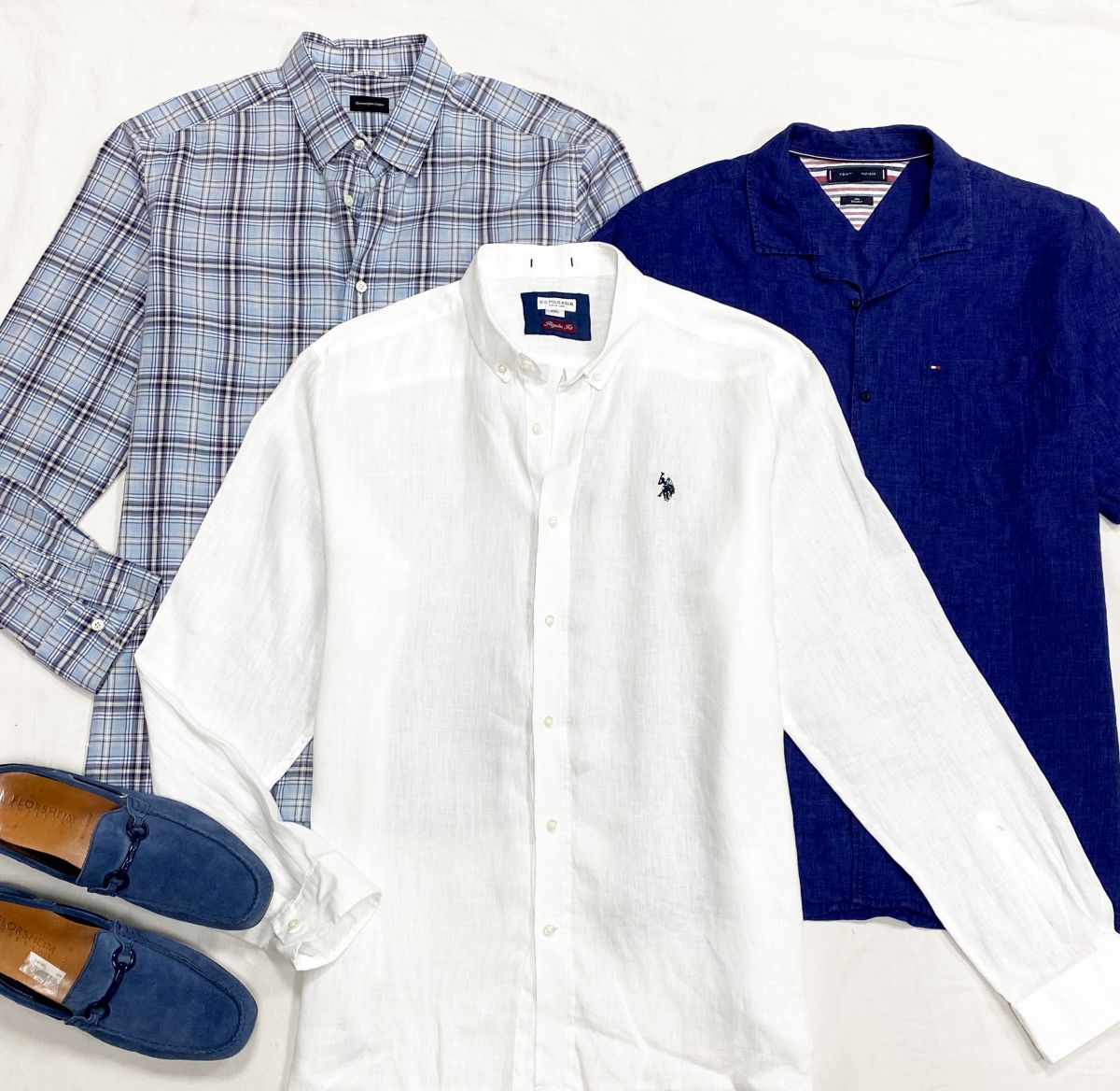 #mechtamen Рубашка Zegna размер XL цена 4 697 руб
Рубашка/ лен/ Tommy Hilfiger размер XL цена 2 348 руб
Рубашка/лен/ размер XXL цена 4 697 руб
Мокасины размер 43.5 цена 4 697 руб