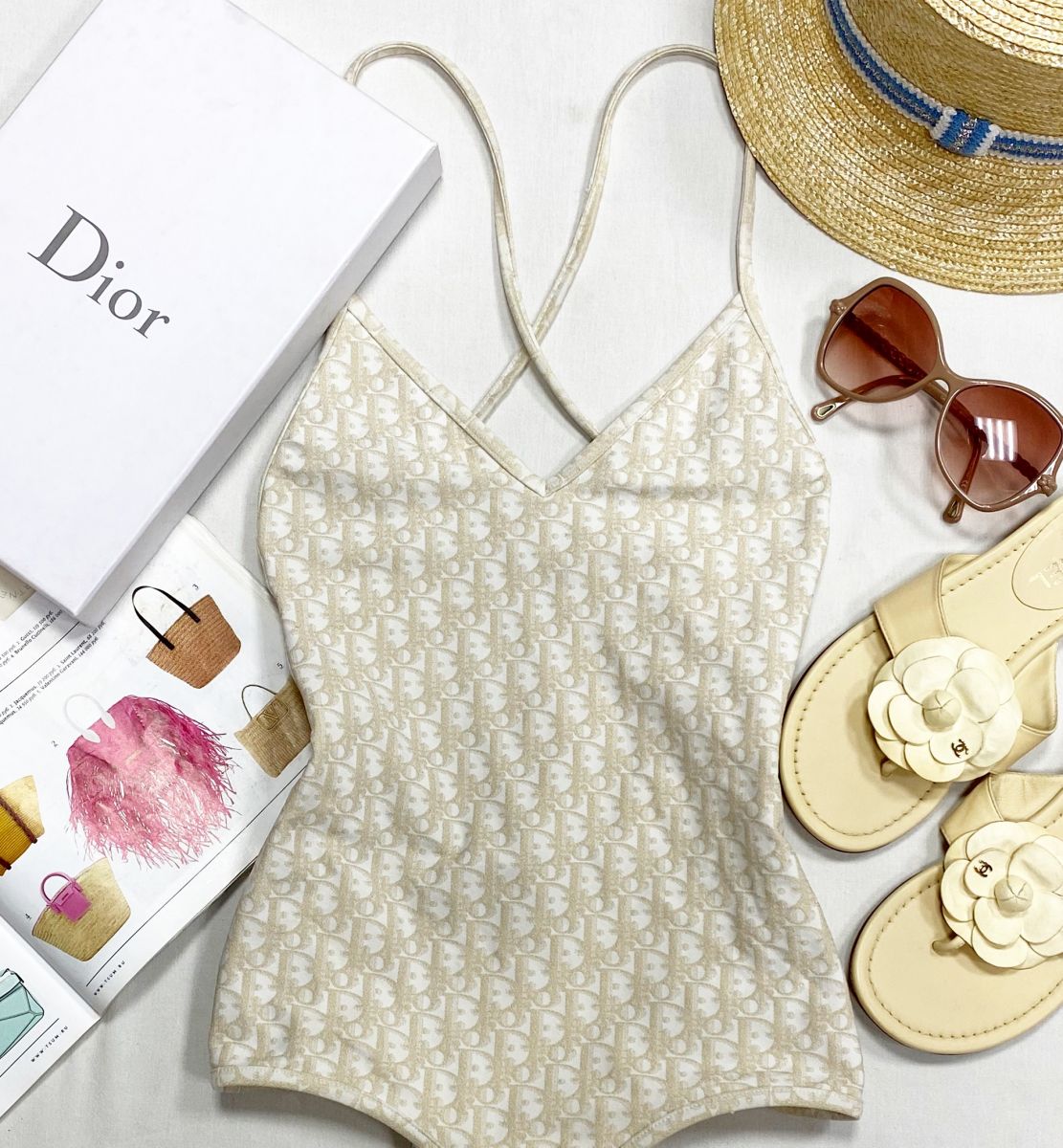 Купальник Christian Dior размер XS цена 10 959 руб
Сабо Chanel размер 37 цена 10 959 руб