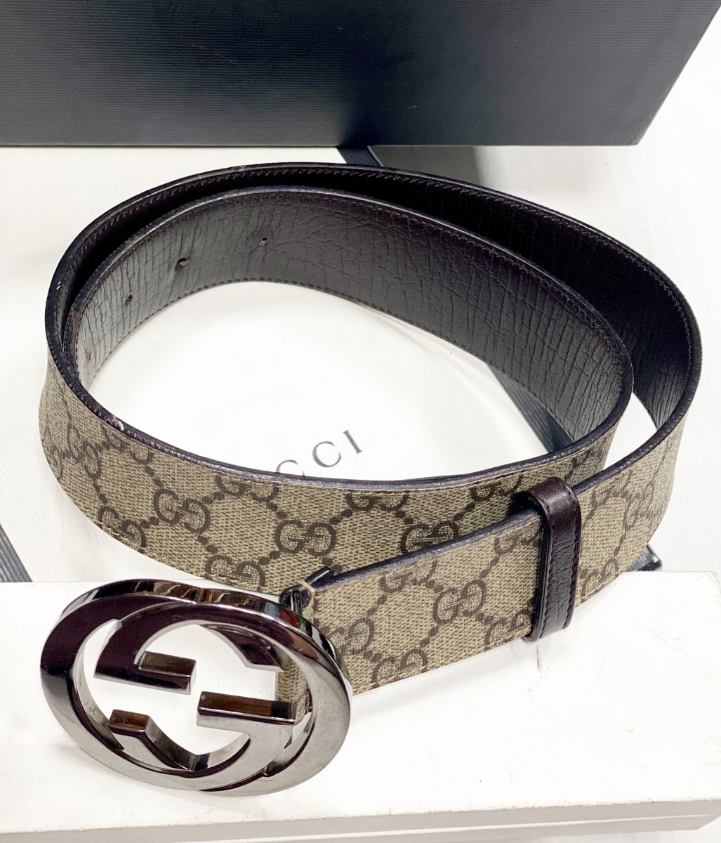Ремень Gucci размер 85/34 цена 15 385 руб 