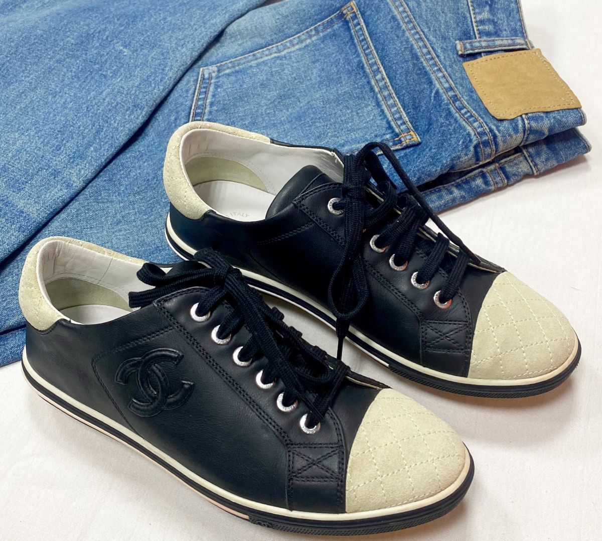 Кеды Chanel размер 37.5 цена 23 483 руб