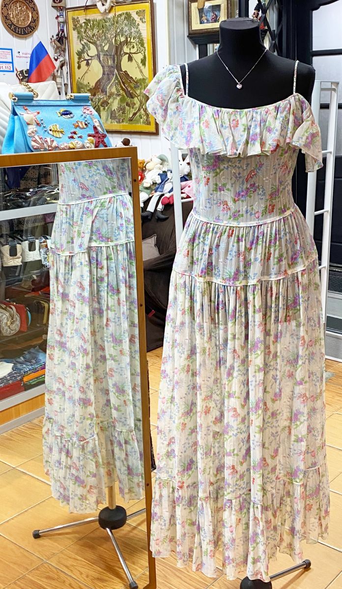 Платье  Saint Laurent размер 40 цена 23 483 руб