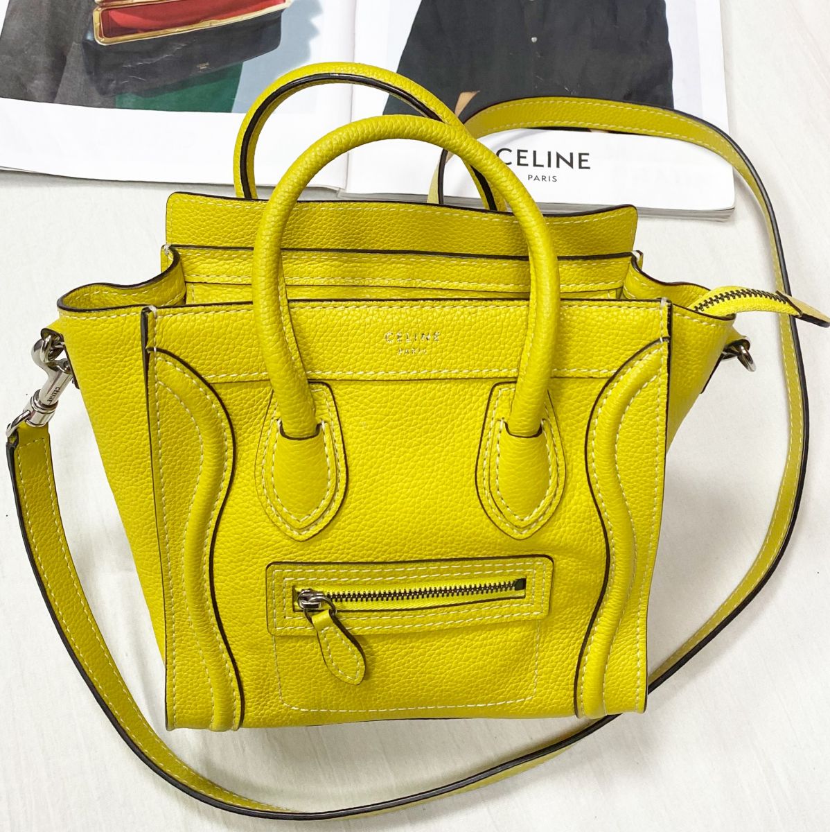 Сумочка Celine размер 20/18 цена 46 965 руб 