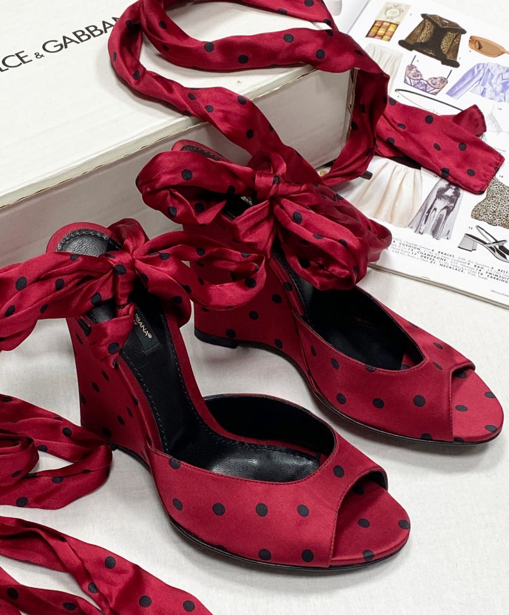 Босоножки Dolce Gabbana размер 38.5 цена 15 655 руб