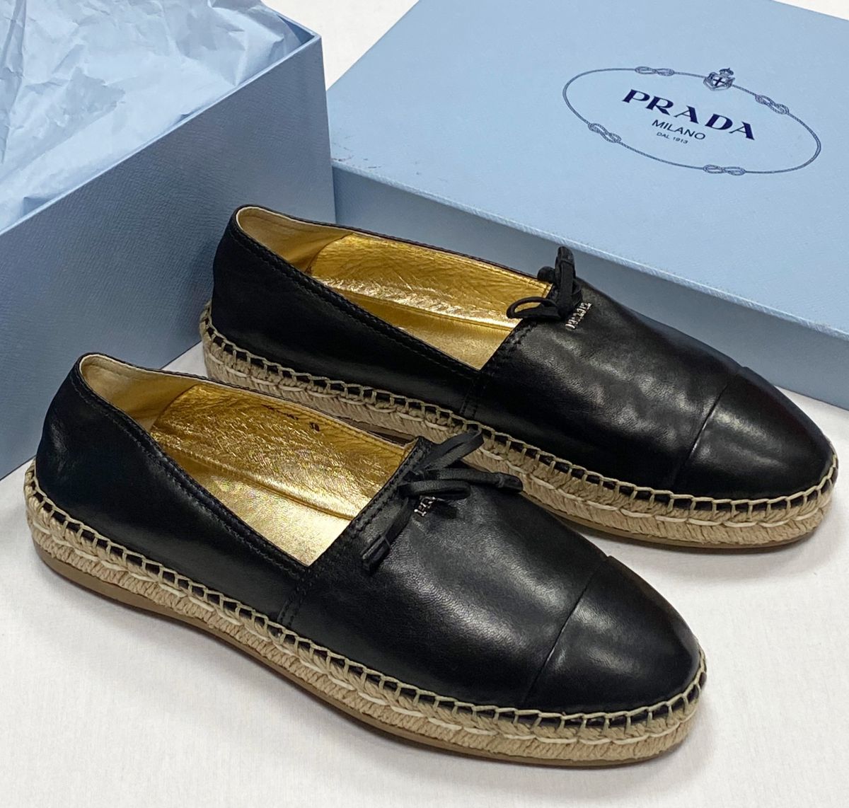 Эспадрильи Prada размер 38 цена 15 655 руб