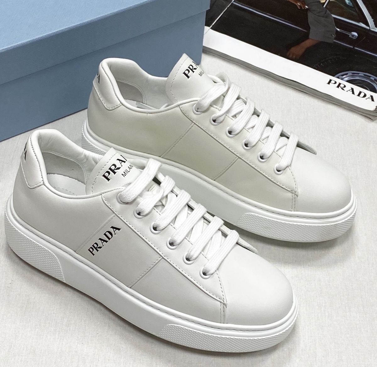 Кеды Prada размер 37 цена 54 793 руб / новые/ 