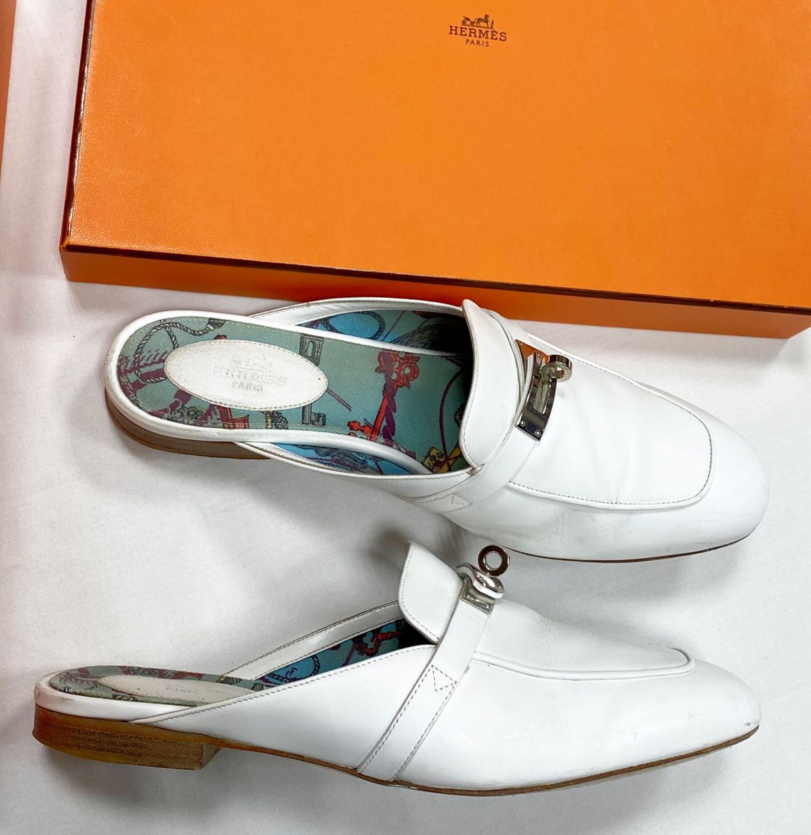 Сабо Hermès размер 39.5 цена 23 483 руб 