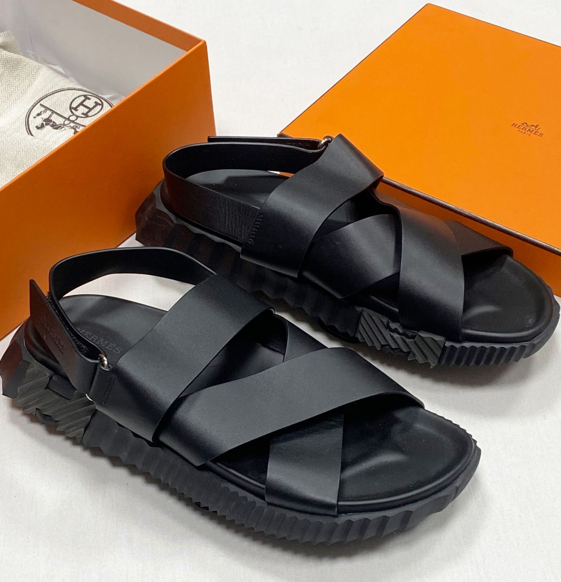Сандали Hermes размер 45 цена 46 965 руб