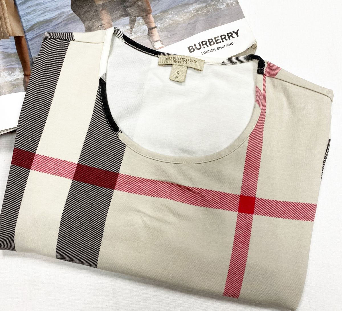 Футболка Burberry размер S цена 4 697 руб