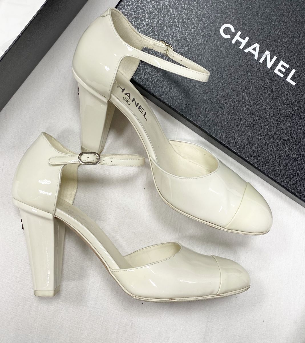 Босоножки Chanel размер 38.5 цена 31 310 руб