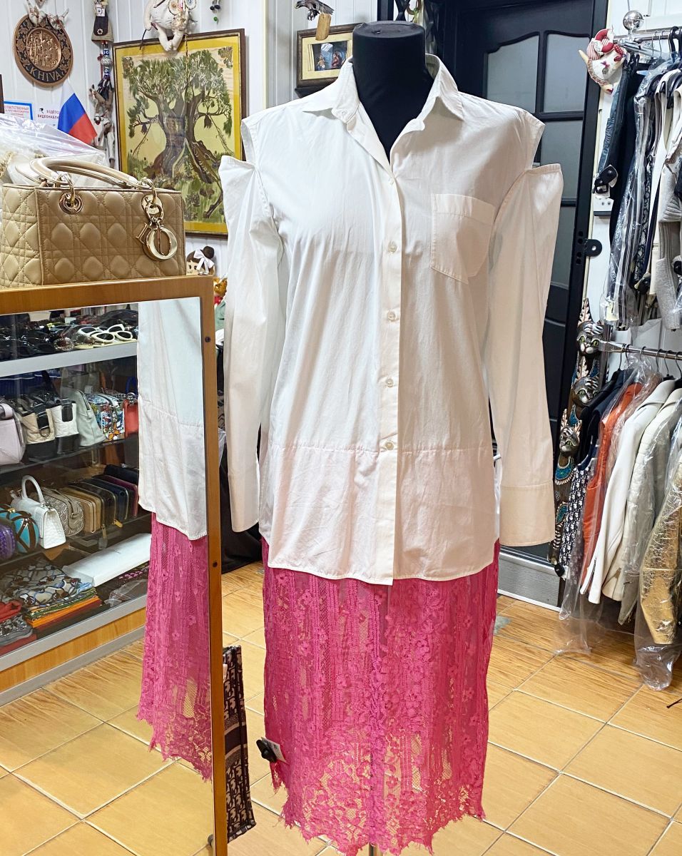 Платье/ ажур / Valrntino размер 44 цена 31 310 руб 