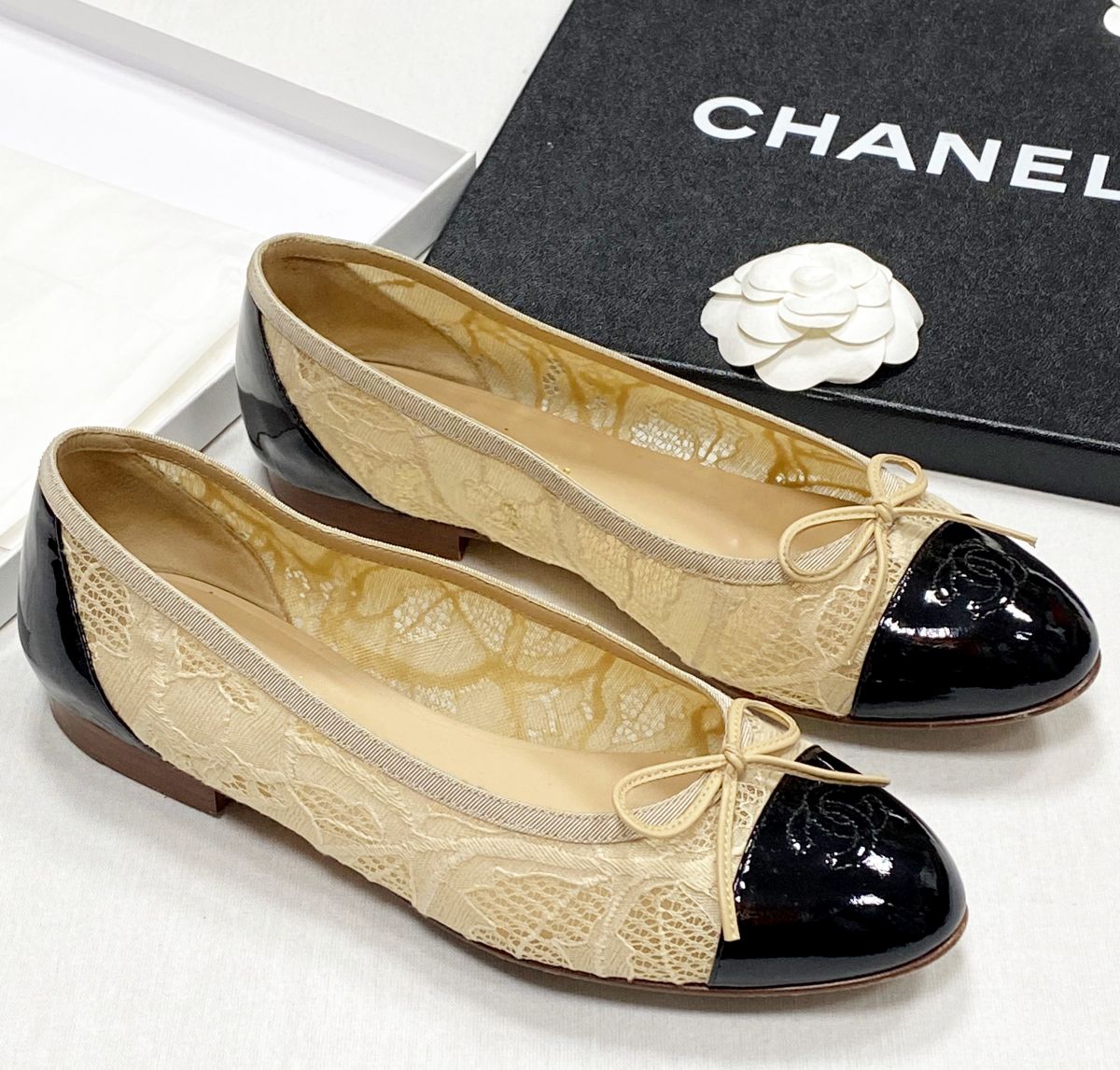 Балетки Chanel размер 37 цена 39 138 руб