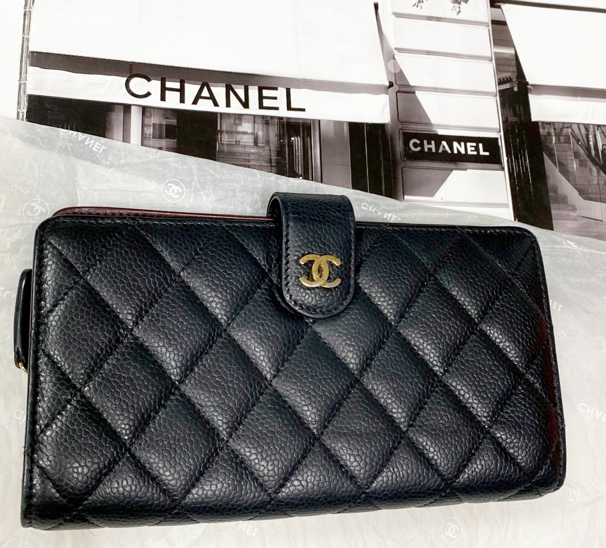 Кошелек Chanel цена 23 483 руб 