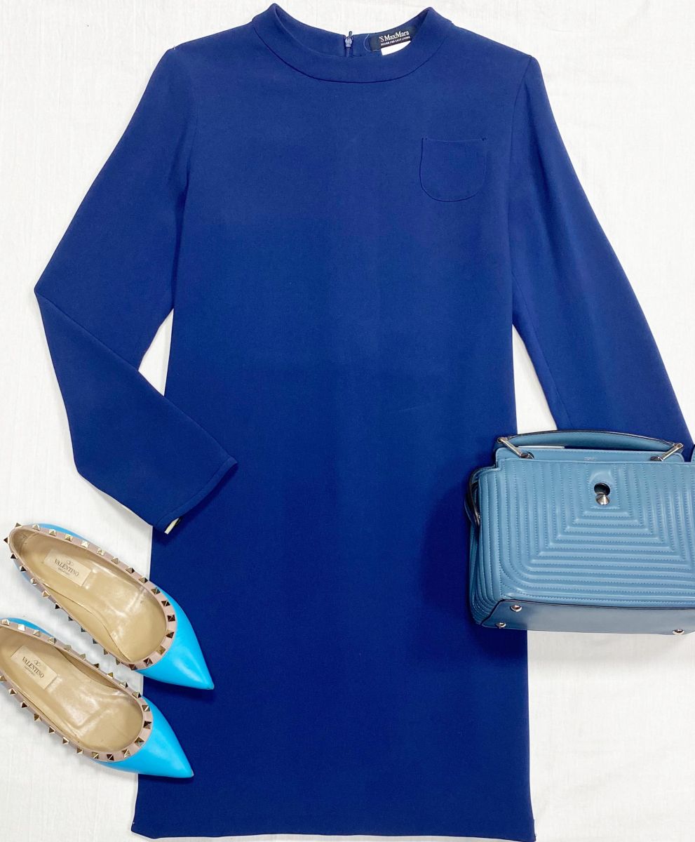 Платье S Max Mara размер 44 цена 9 393 руб
Балетки Valentino размер 37 цена 15 655 руб
Сумка Fendi