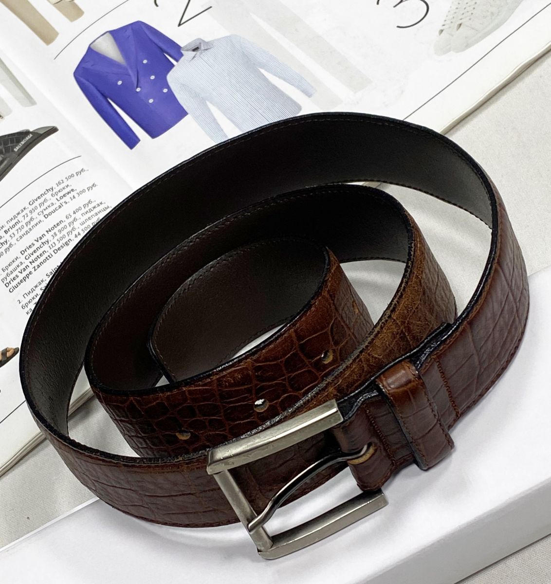 #mechtamen Ремень Zegna размер 80 цена 3 131 руб
