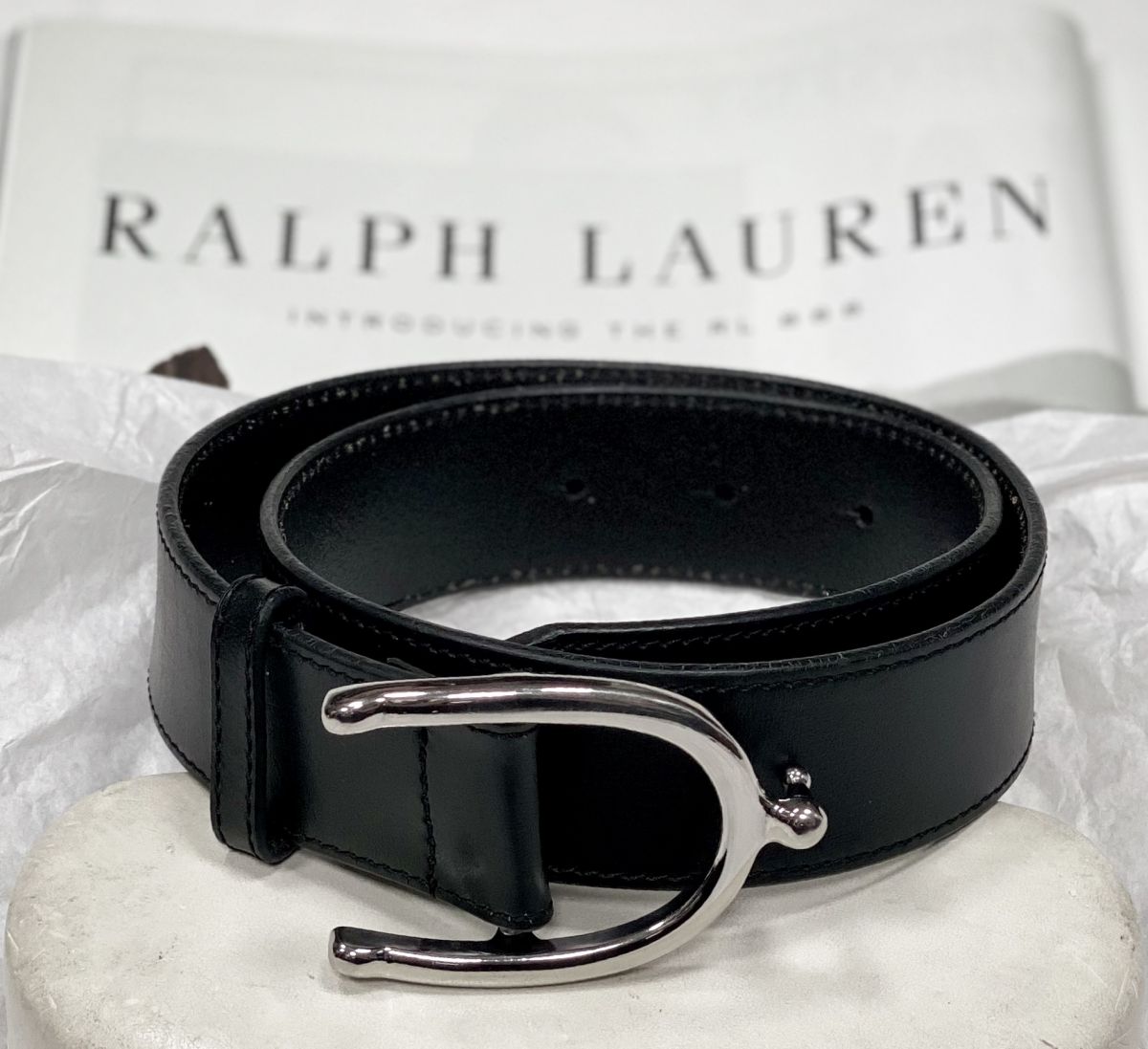 Ремень Polo Ralph Lauren размер 24/60 цена 4 697 руб