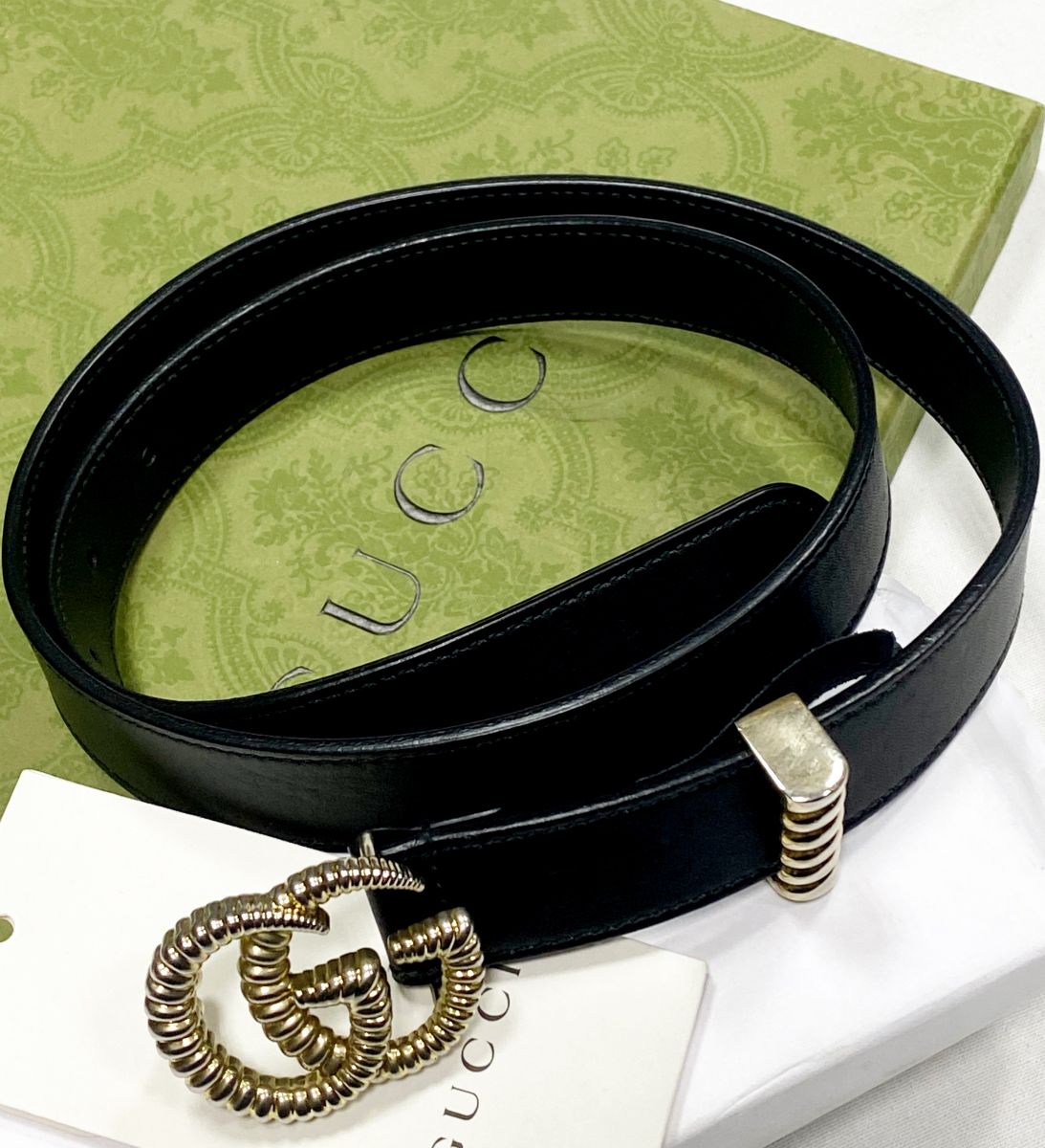 Ремень Gucci размер 85/34 цена 15 655 руб 