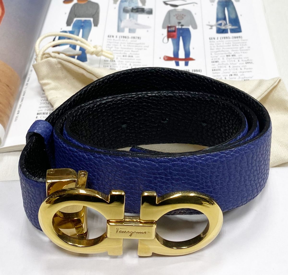 Ремень Salvatore Ferragamo цена 7 828 руб