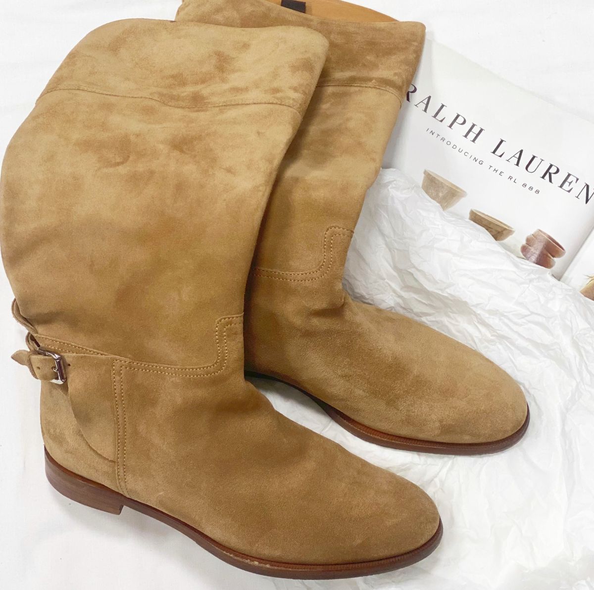 Сапоги Ralph Lauren размер 40.5 цена 18 786 руб