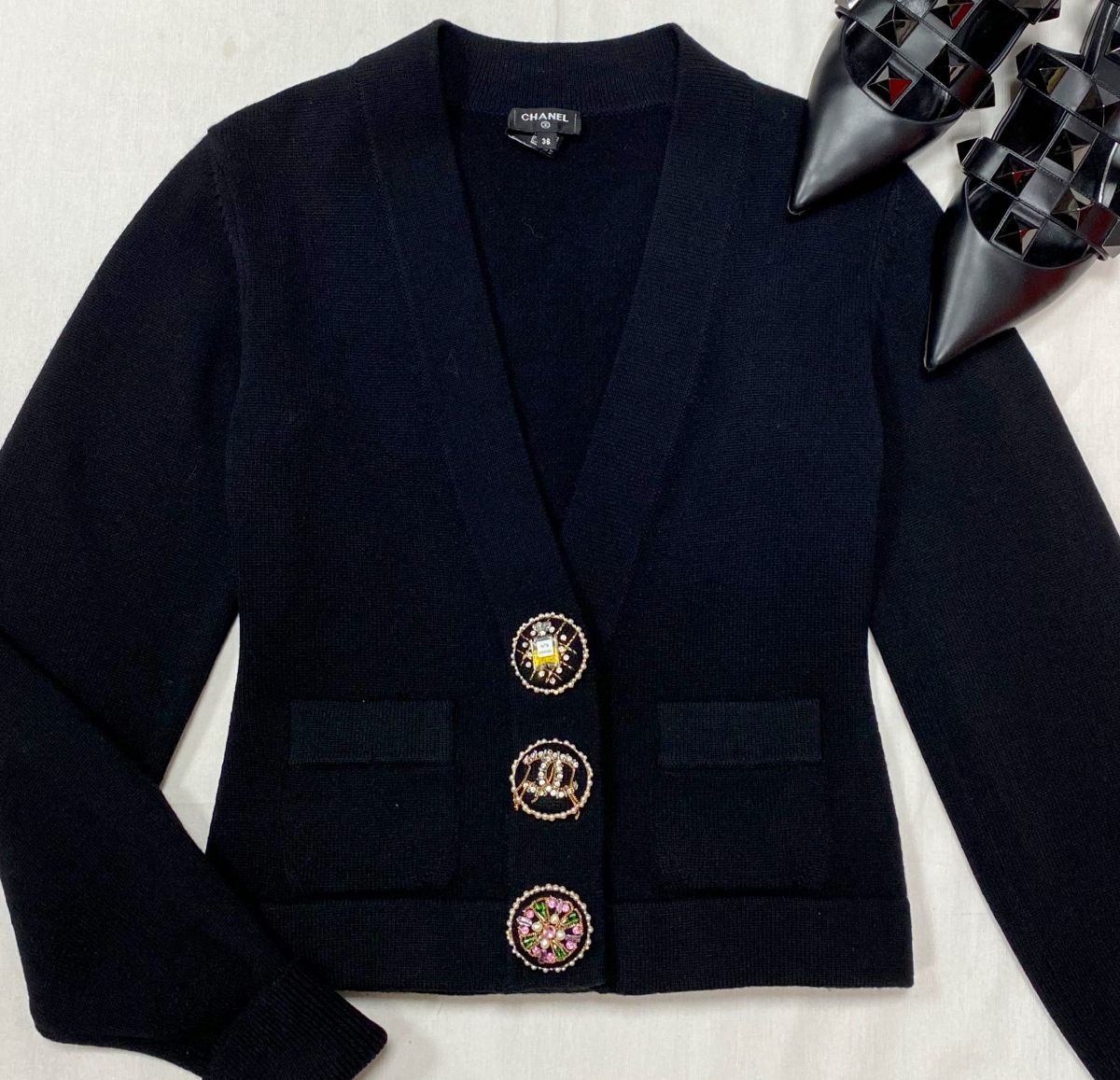 Кардиган Chanel размер 36 цена 62 620 руб