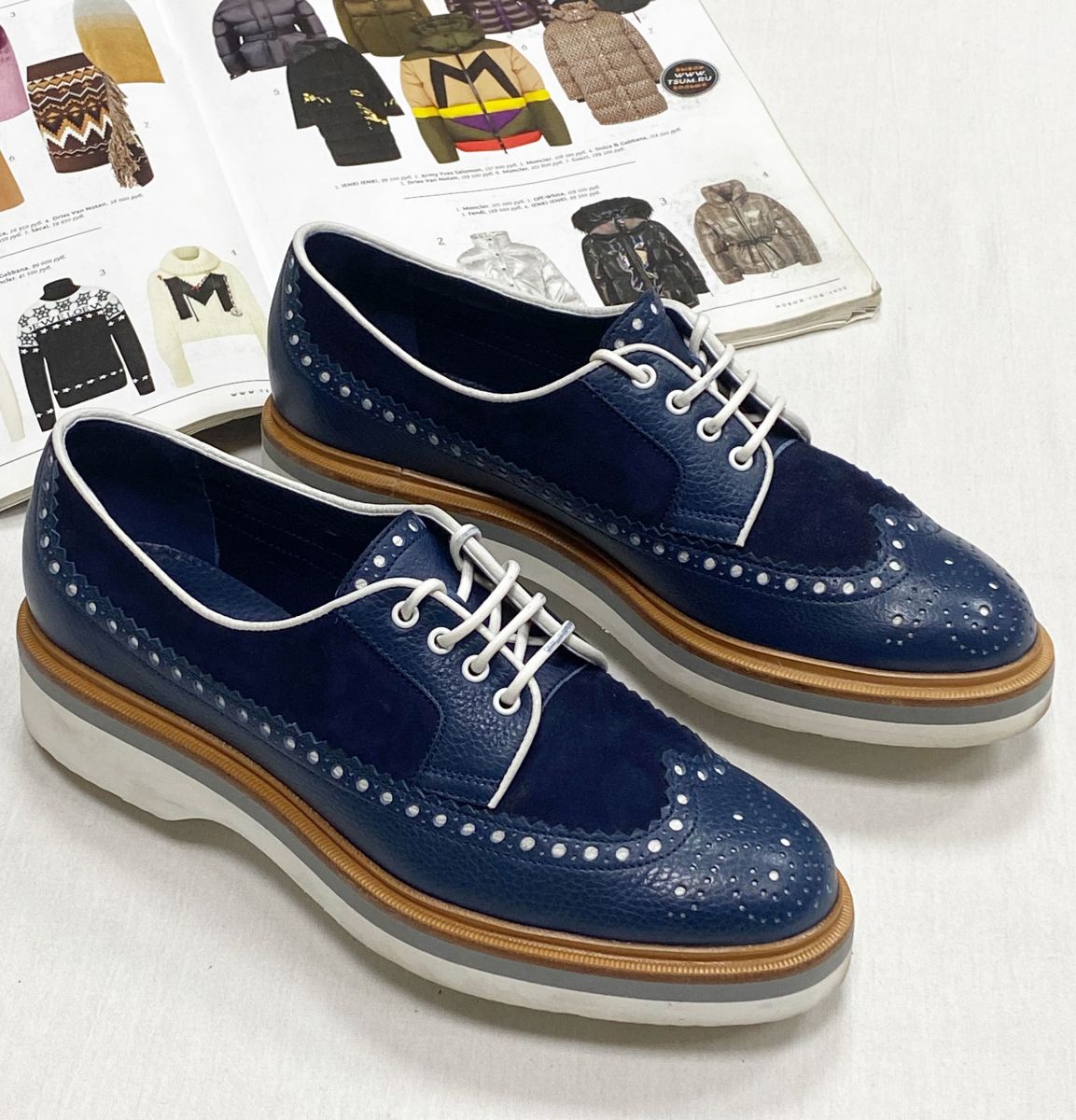 Ботинки Santoni размер 38 цена 15 655 руб