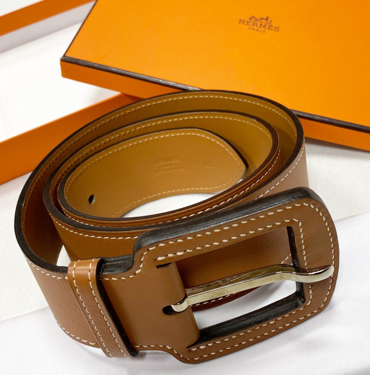 Ремень Hermès размер 85 цена 23 483 руб