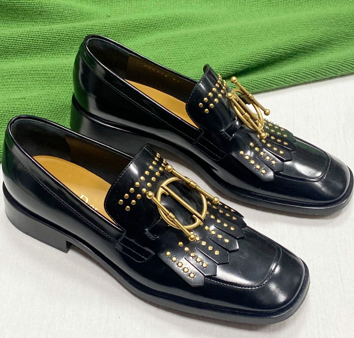 Лоферы Christian Dior размер 37 цена 54 793 руб
